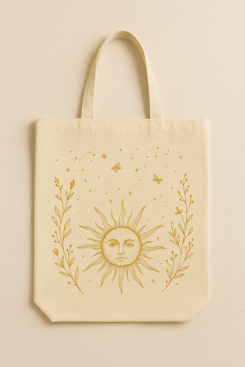 Cotton canvas tote bag